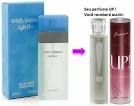 Perfume Feminino UP!14 D&G Light Blue (50 ml)